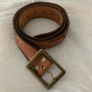 Lucky Brand Brown Leather Belt